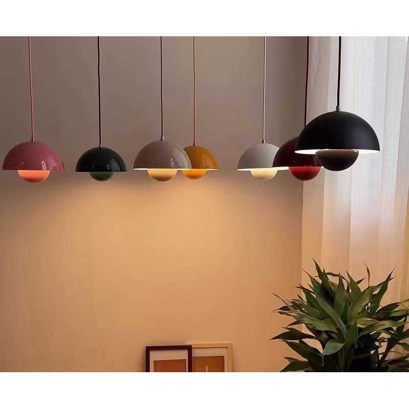Lustra Pe Cablu Crema E27 maxim 60w/bec Metal Diametru23cm