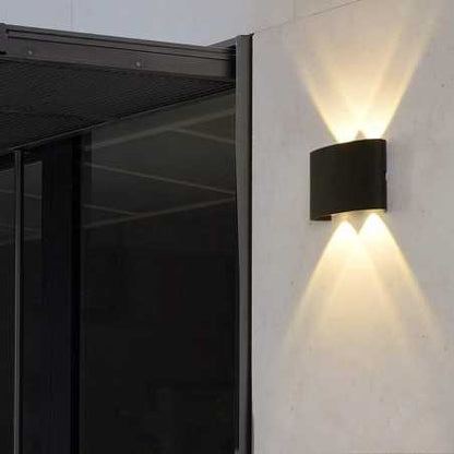 APLICA CU LED EXTERIOR LUMINA CALDA 2056/2 BK