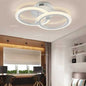 Lustra LED 2 cercuri Telecomanda wifi 2.4G cu lumina/rece/calda/neutra intensitate reglabila